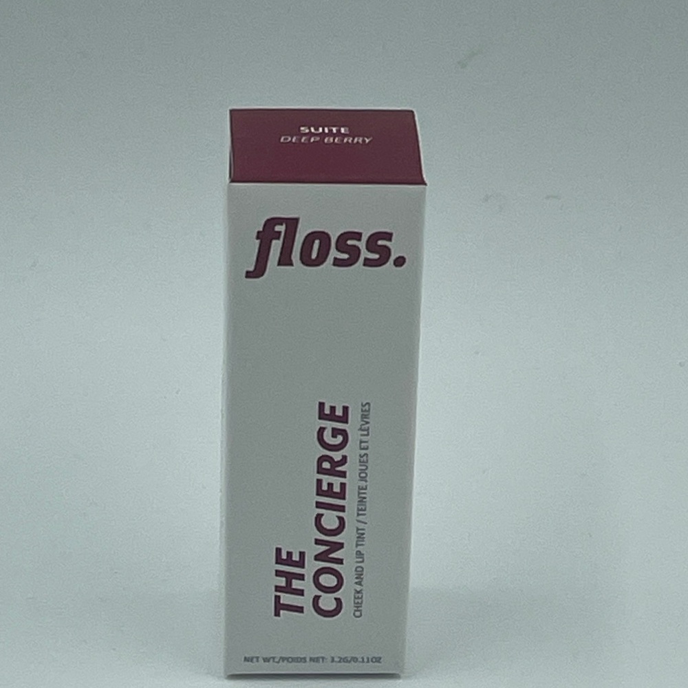 Floss The Concierge Cheek and Lip Tint in Suite (Deep Berry)